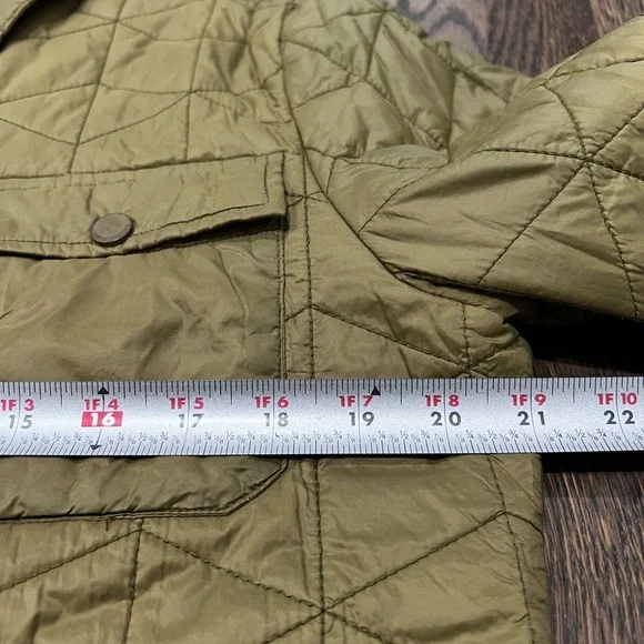 Carve Designs Woman’s Quilted Khaki Jacket - Picture 3 of 7